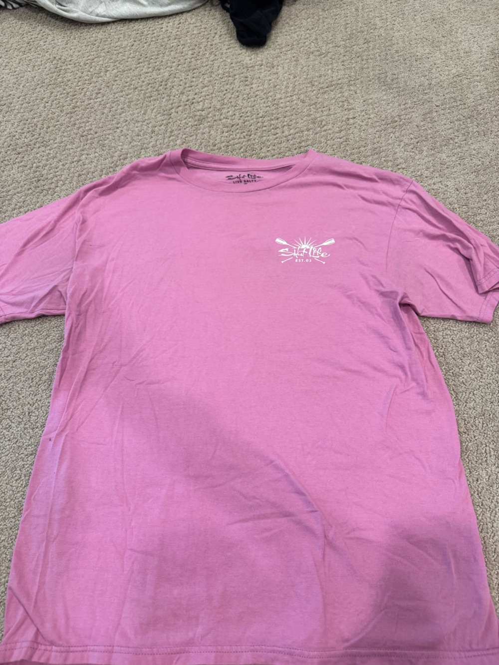 Salt Life Adult Pink Short-Sleeve Graphic Tee
